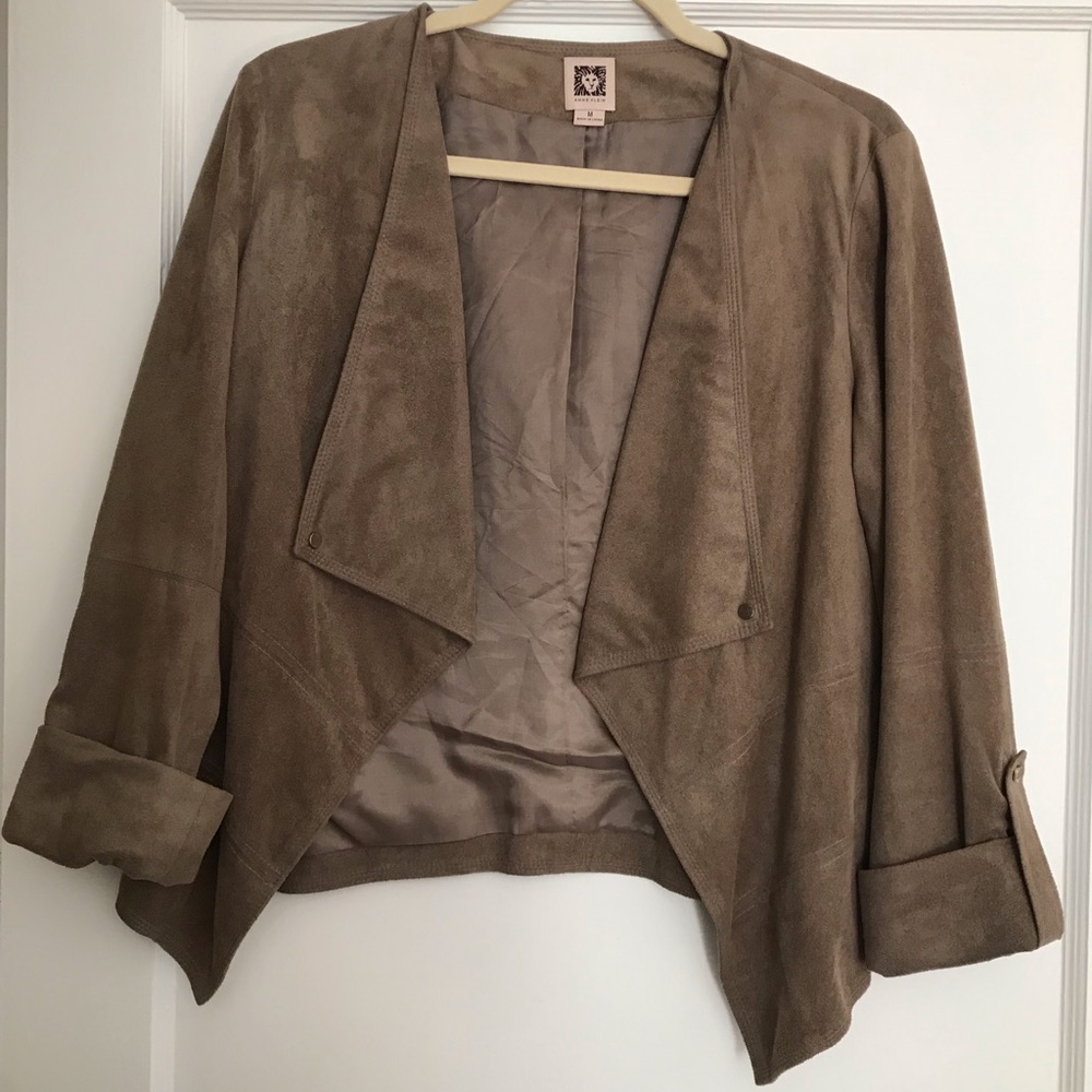 Anne Klein asymmetrical jacket